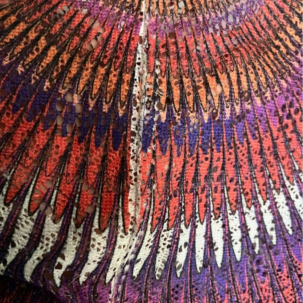 Colorful Boho mesh top - Picture 5 of 5